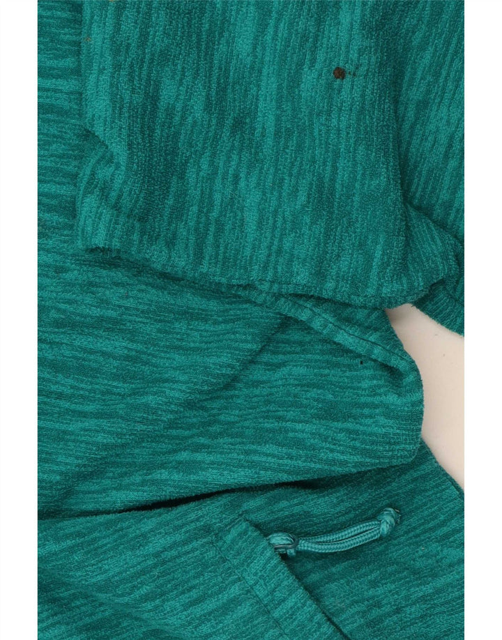 Jaqueta feminina de lã com forro Mountain Warehouse Reino Unido 10 verde pequeno manchado