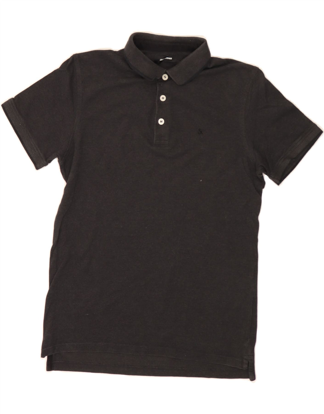JACK & JONES Mens Polo Shirt Large Black Cotton Vintage Jack & Jones and Second-Hand Jack & Jones from Messina Hembry 