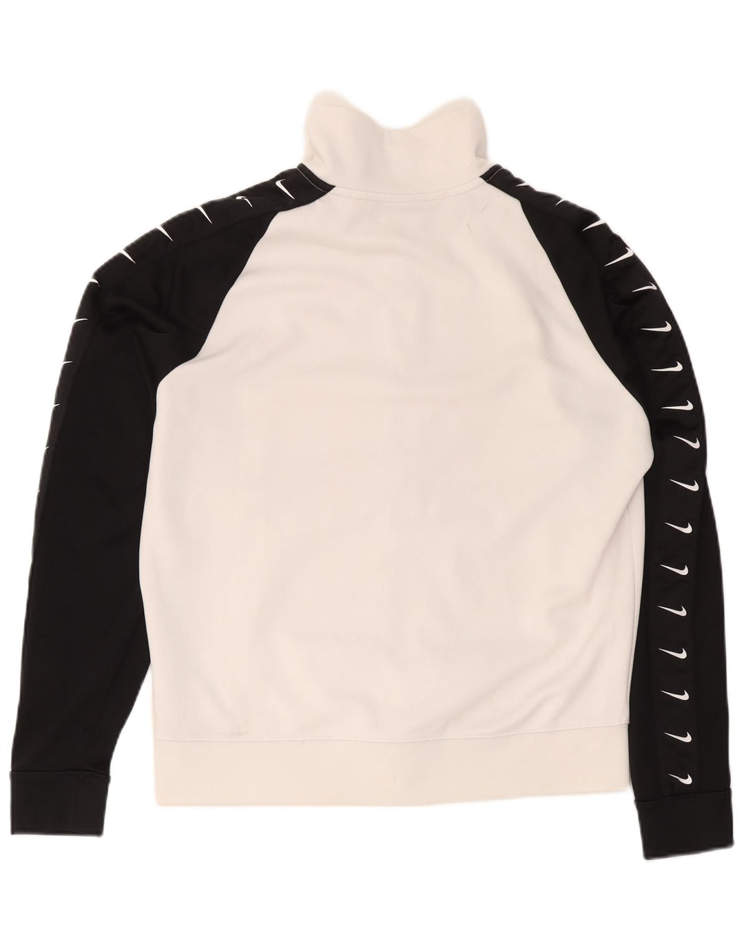 Jaqueta masculina Nike Graphic Tracksuit Top Médio Branco Colorblock Poliéster