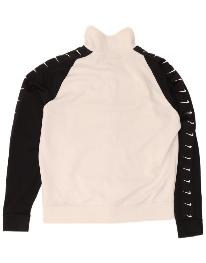 Jaqueta masculina Nike Graphic Tracksuit Top Médio Branco Colorblock Poliéster