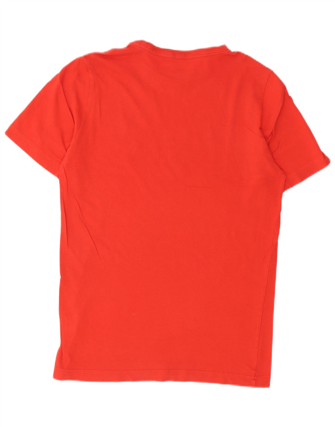 Camiseta masculina PUMA com estampa gráfica pequena de algodão vermelho