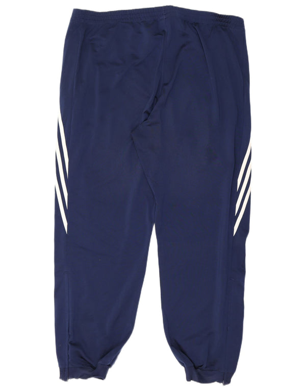 Calça de treino masculina Adidas Joggers 2XL azul marinho poliéster