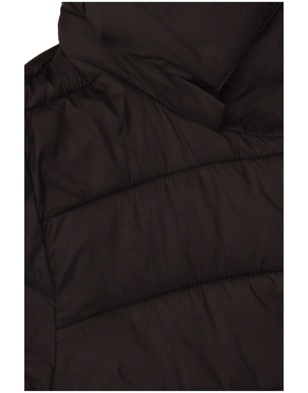Casaco acolchoado com capuz feminino Hobbs UK 12 médio preto poliamida