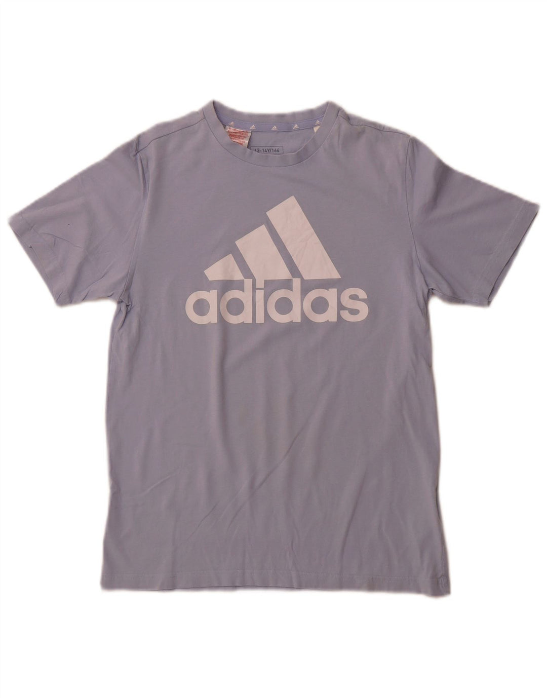 Camiseta ADIDAS Meninas Graphic 13-14 Anos Azul Algodão