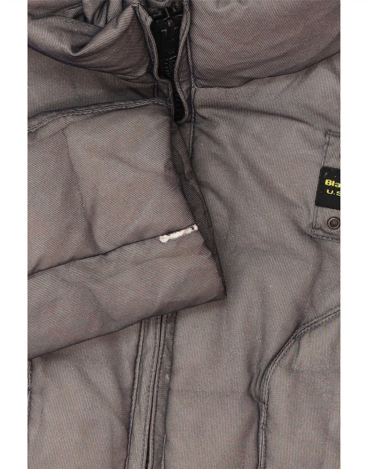 Jaqueta acolchoada feminina Blauer UK 6 XS cinza
