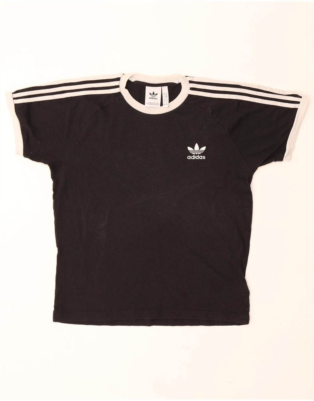 ADIDAS Camiseta Masculina Top Médio Algodão Preto