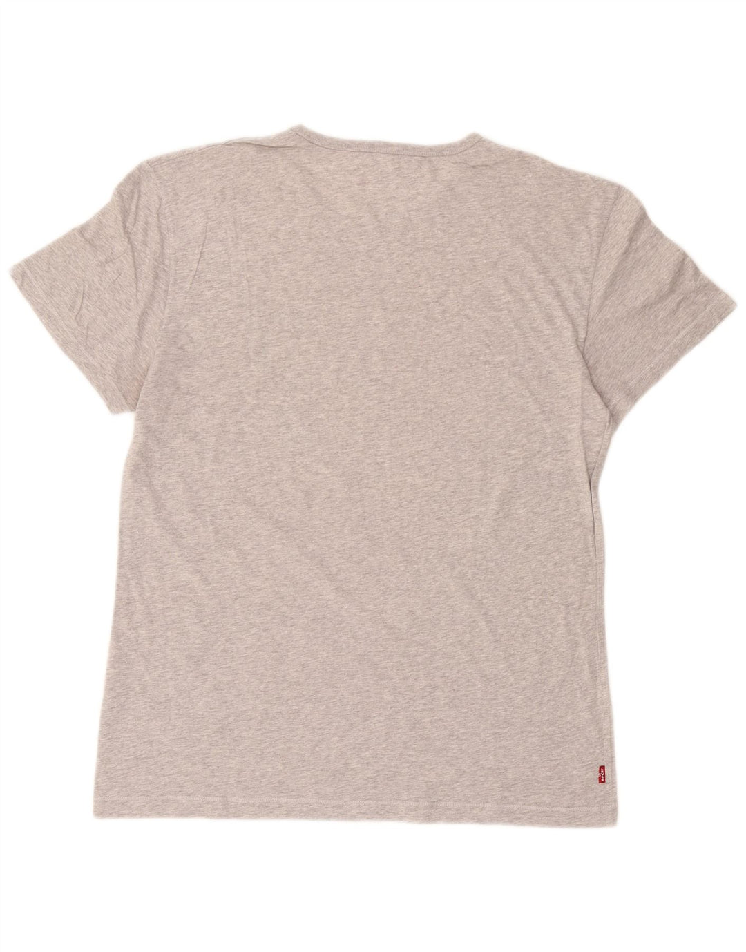 Camiseta masculina Levi's Standard Fit gráfica de algodão cinza médio