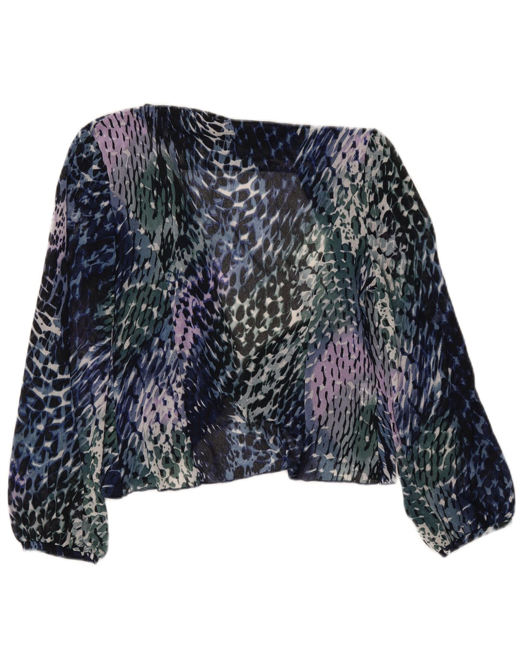 Blusa feminina ROSANNA PELLEGRINI UK 14 média multicolorida