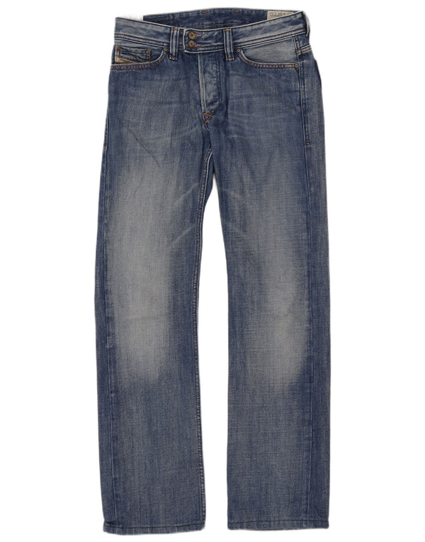 Diesel feminino Viker-R-Box jeans retos W28 L34 algodão azul