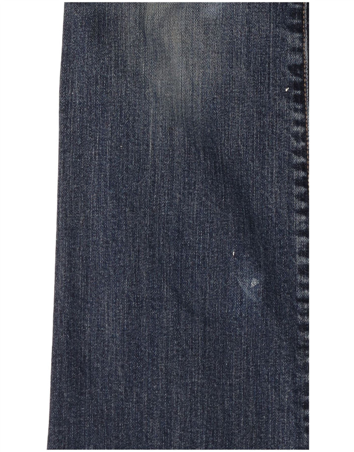 Calça jeans feminina Levi's 515 Bootcut US 8 médio W30 L29 azul algodão