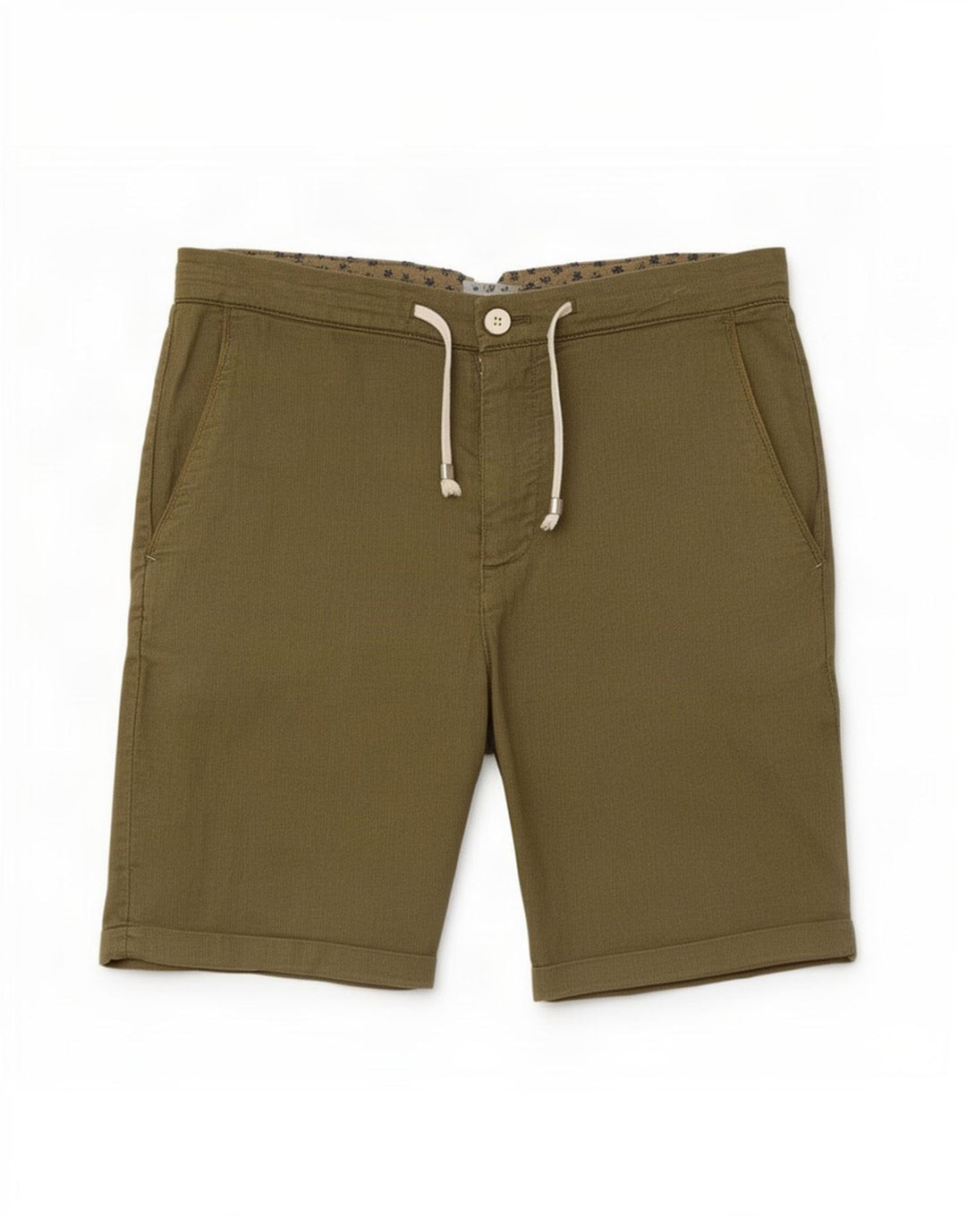 Zara Mens Chino Shorts Pequeno W30 Verde