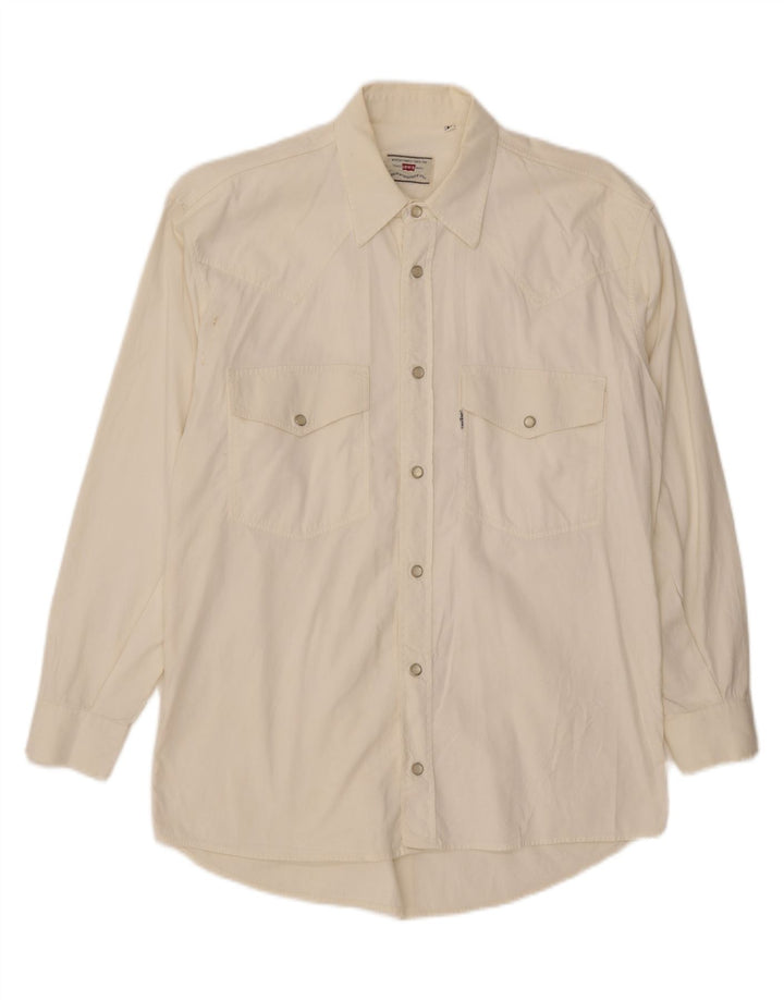 Camisa masculina LEVI'S média branca