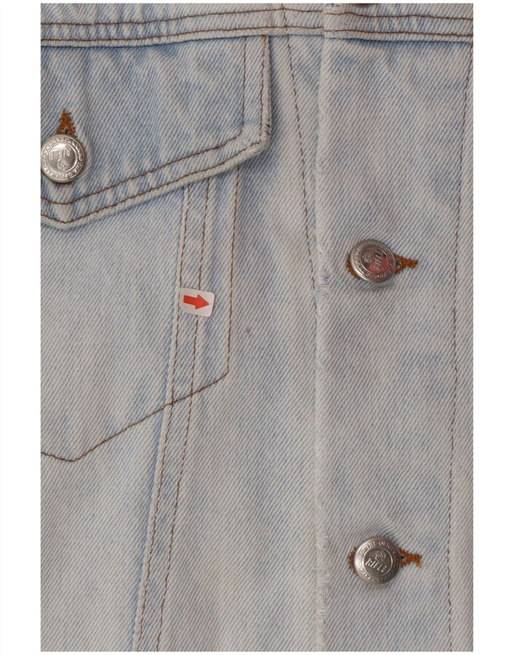 Jaqueta jeans feminina Rifle de grandes dimensões UK 18 XL azul