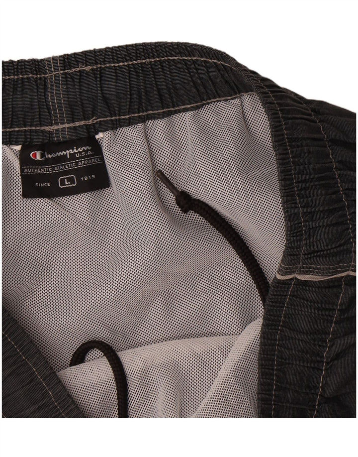 Shorts de natação masculino Champion grande cinza