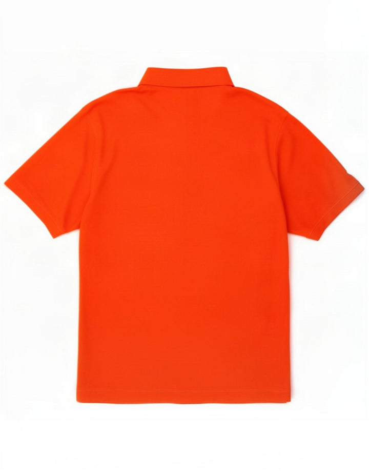 Camisa polo masculina Nike poliéster laranja médio