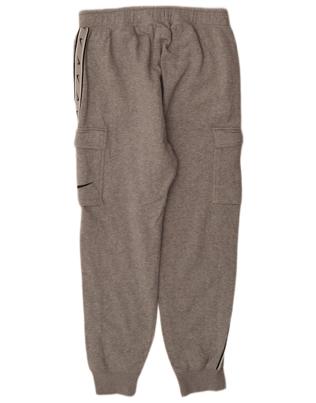 Calça de treino Nike masculina Graphic Cargo Joggers cinza médio manchado