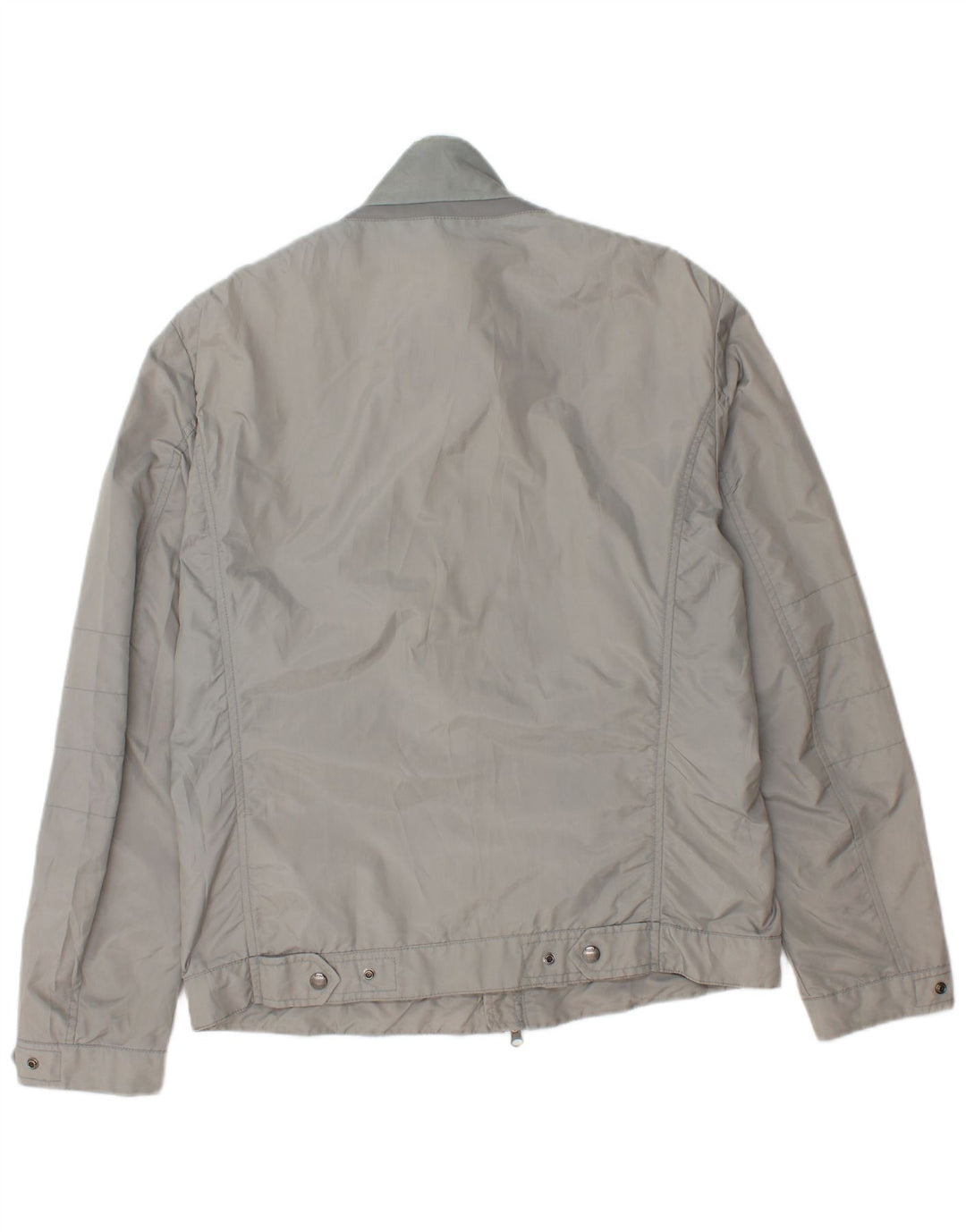 Jaqueta utilitária masculina Geox UK 40 grande poliamida cinza