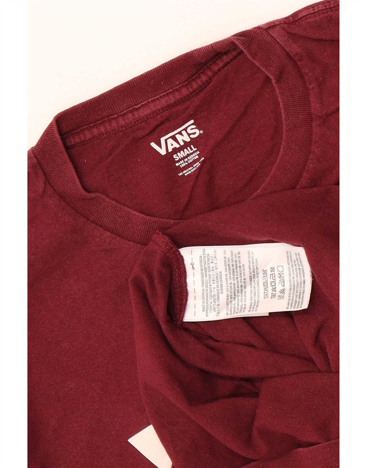 Camiseta Vans Masculina Graphic Top Pequeno Marrom Algodão