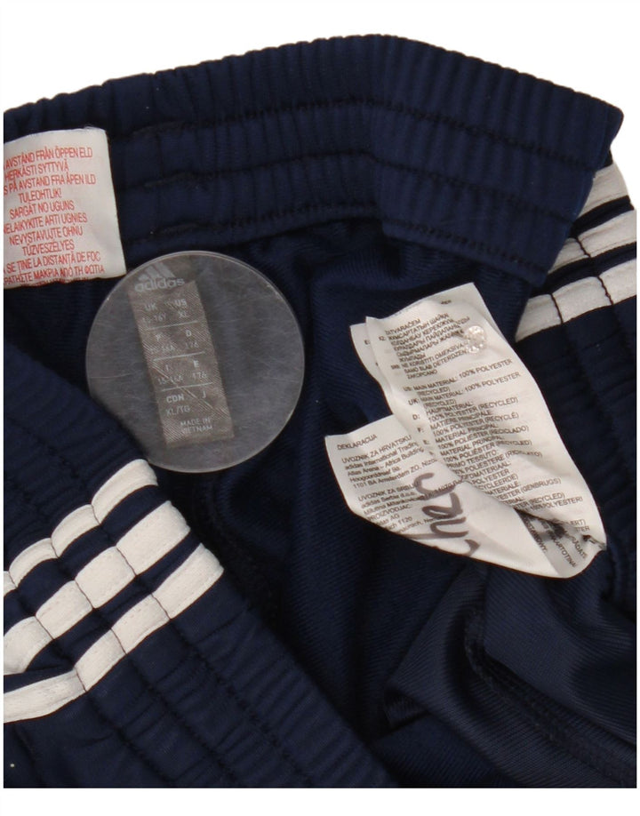 Calças de treino Adidas Meninos Joggers 15-16 Anos Azul Marinho Poliéster