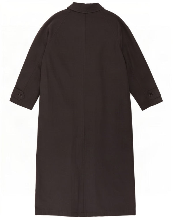 Hobbs Womens Oversized Trench Coat UK 10 Pequeno Poliéster Azul Marinho