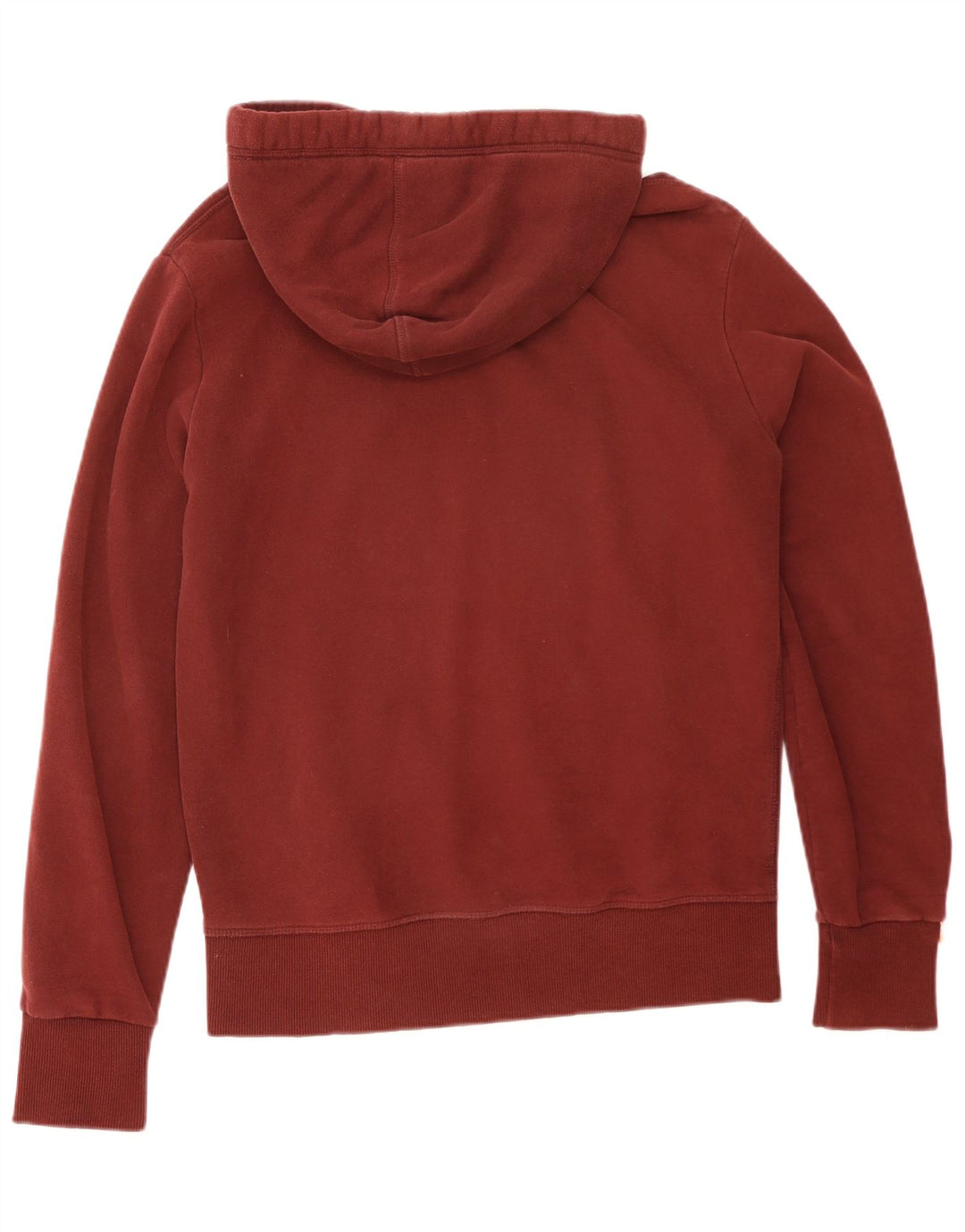 Superdry Mens Hoodie Jumper Médio Algodão Borgonha