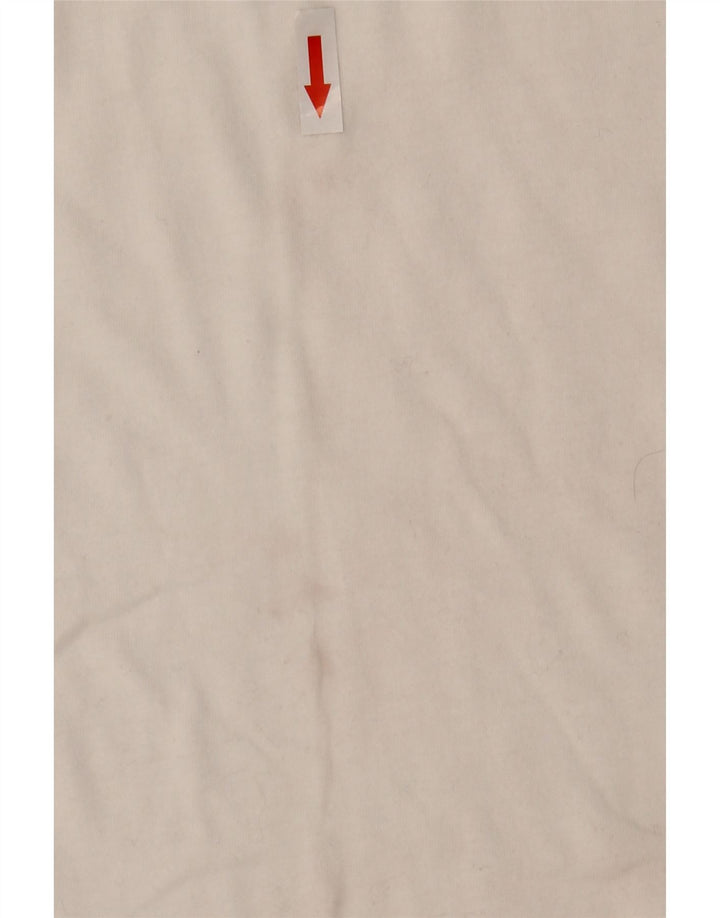 Under Armour Masculino Heat Gear Graphic Colete Top Médio Algodão Branco