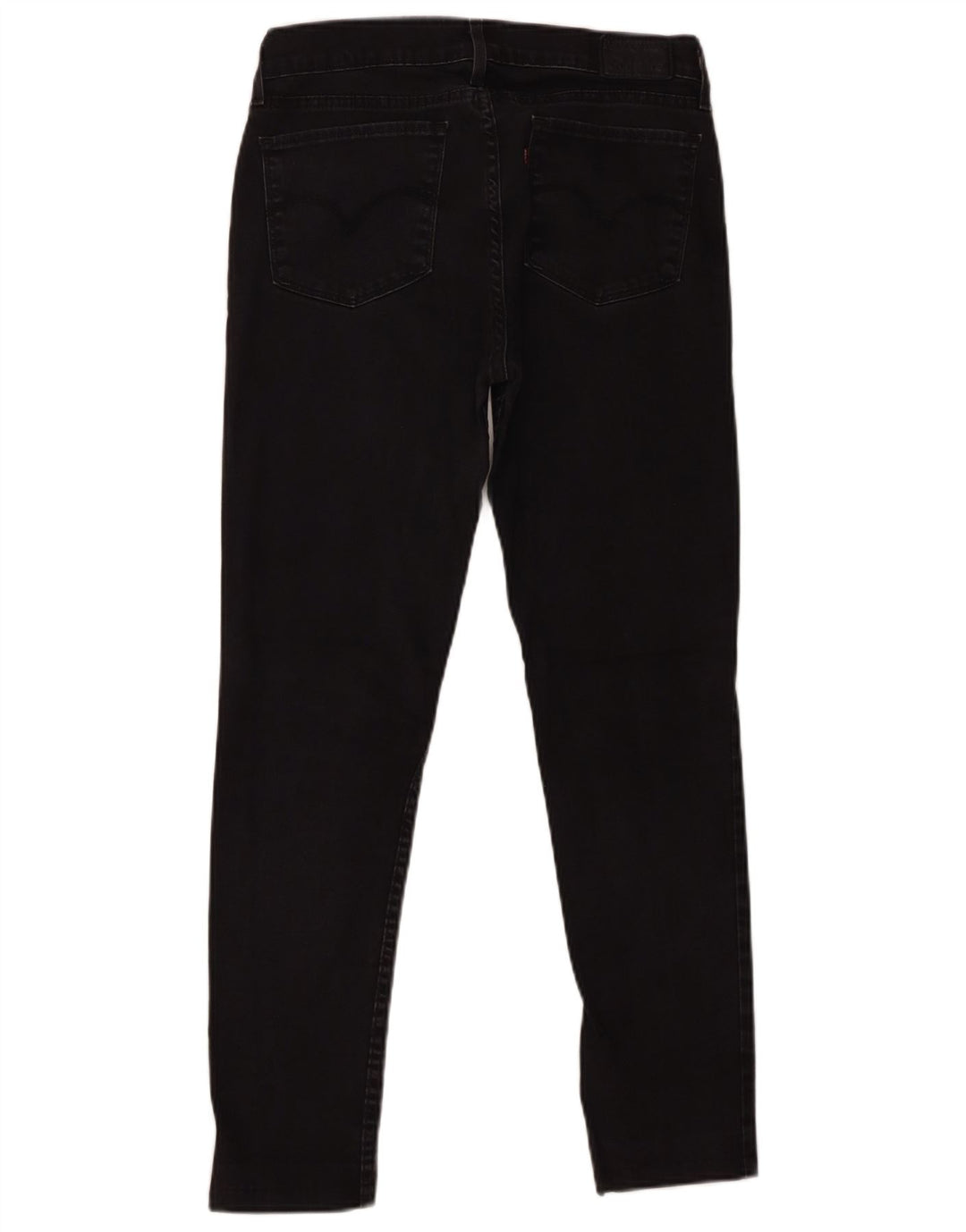 Jeans skinny feminino Levi's W29 L27 algodão preto