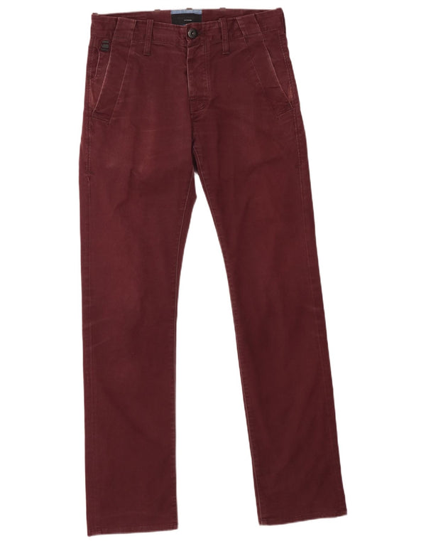 Calça masculina G-Star Bronson Slim Chino W29 L32 algodão marrom