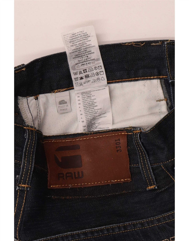 G-Star feminino bootcut jeans W26 L32 algodão azul