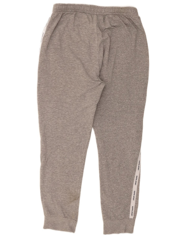 Calça de treino masculina Kappa Graphic Joggers XL cinza Colourblock