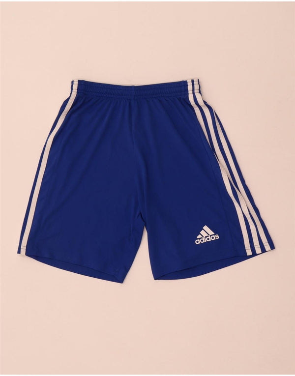 Adidas Mens Aeroready Sport Shorts Pequeno Azul Poliéster