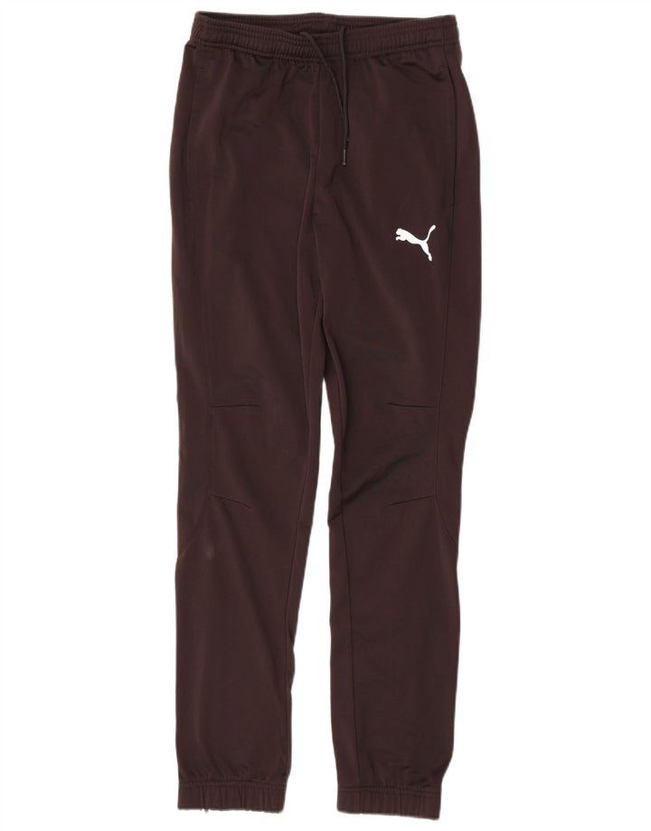 Calça de treino masculina Puma Joggers pequeno poliéster preto