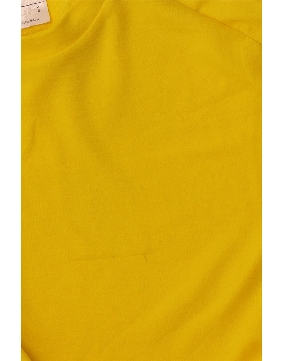 Camiseta Adidas Masculina Climalite Top Médio Poliéster Amarelo