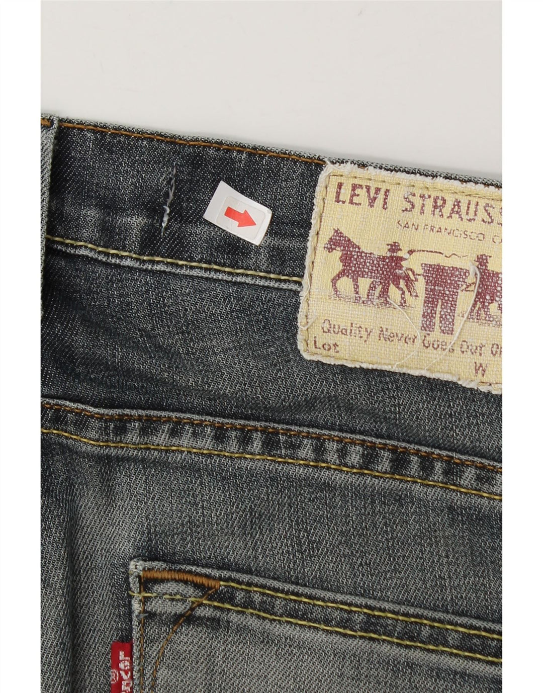 Jeans Levi's 504 Straight Masculino W30 L31 Azul Marinho