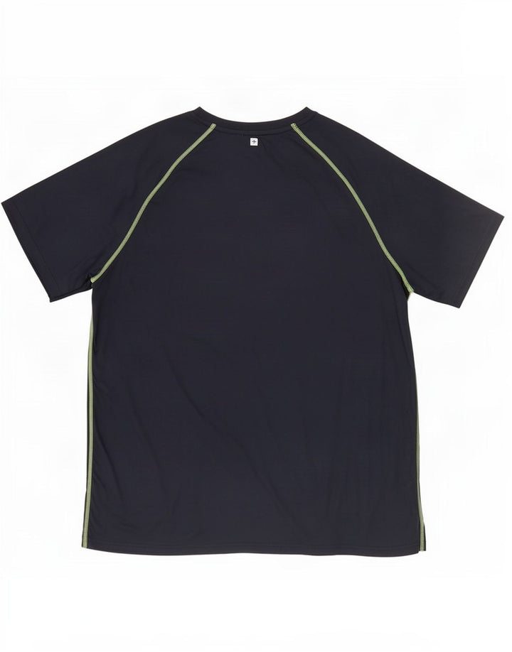 Camiseta masculina Mountain Warehouse Top XL azul marinho poliéster