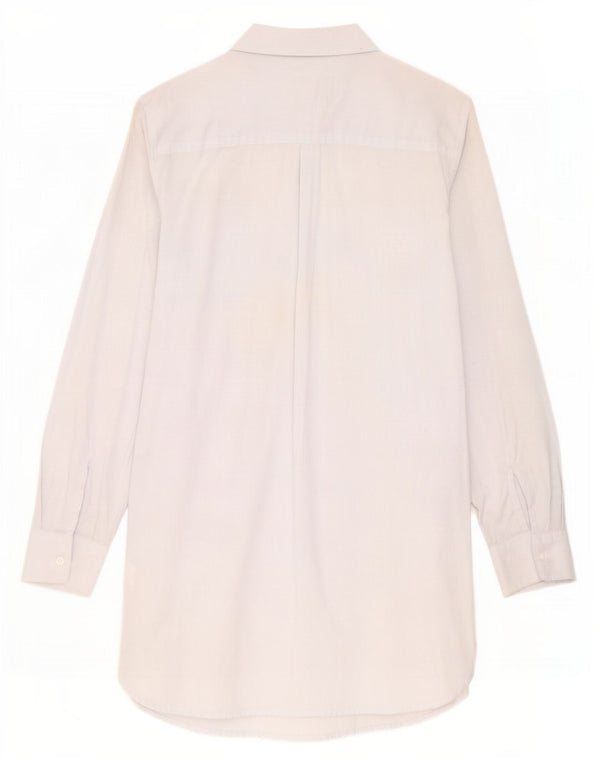 Vestido camisa feminino grande da Rails UK 10 algodão listrado azul pequeno