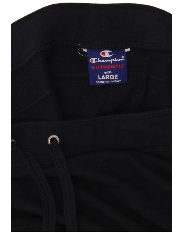 Calça de treino feminina Champion UK 14 grande azul marinho