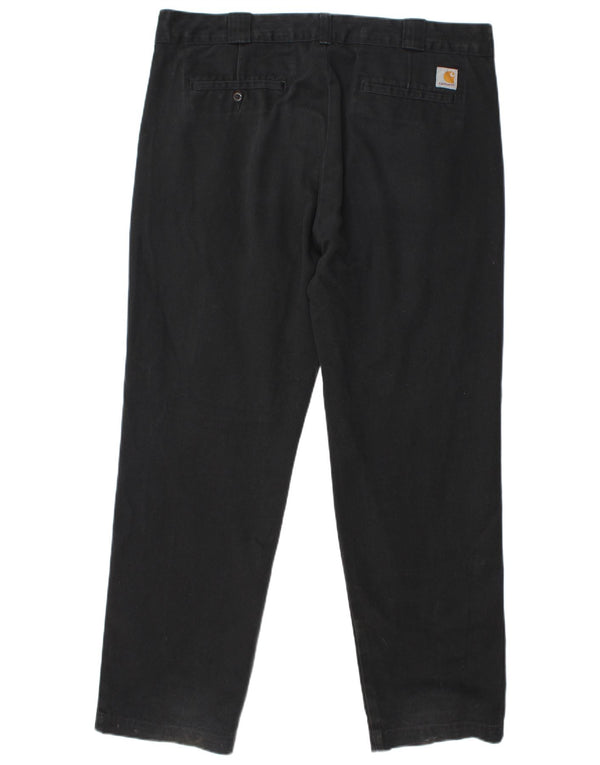 Calça Chino Carhartt Masculina Reta W36 L32 Algodão Preto