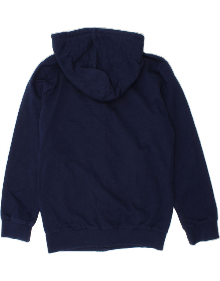 LOTTO Girls Zip Hoodie Sweater 7-8 Years Navy Blue Cotton Vintage Lotto and Second-Hand Lotto from Messina Hembry 