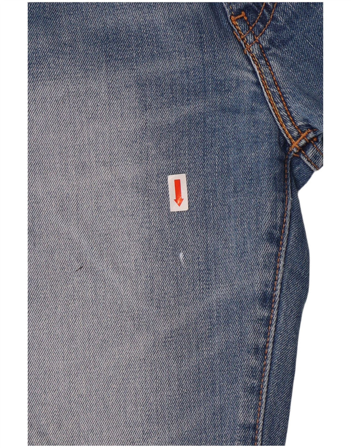 Levi's feminino 511 jeans retos W29 L26 algodão azul