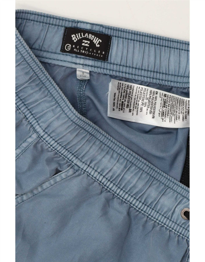 Shorts de natação masculino Billabong pequeno azul poliéster