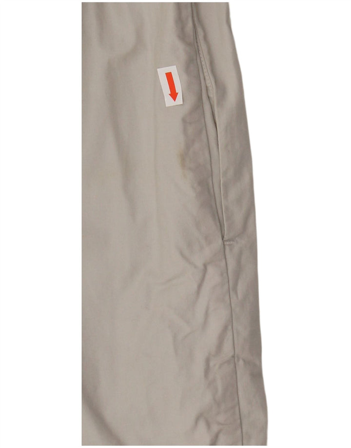 Vestido feminino COS Shift EU 36 pequeno algodão geométrico cinza