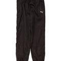 Calça de treino feminina Puma Joggers UK 14 médio preto poliéster