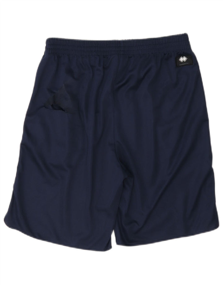 Errea Mens Graphic Sport Shorts Médio Azul Marinho