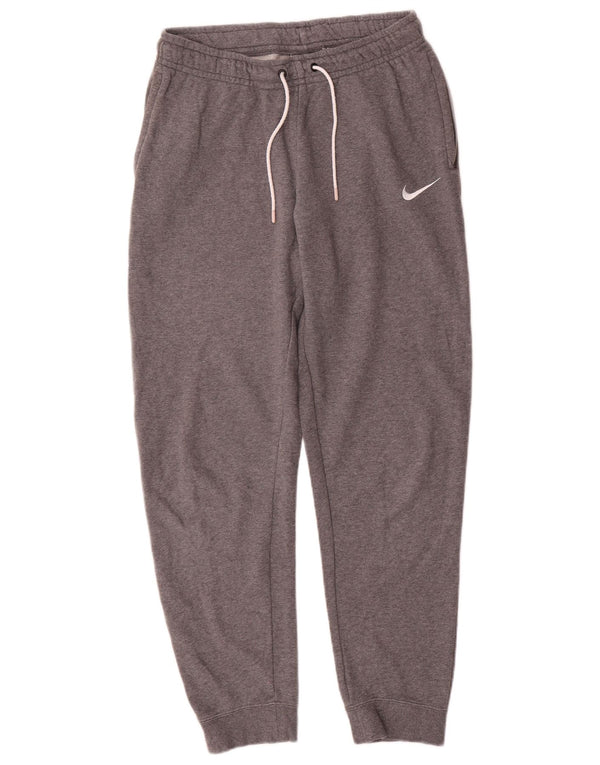 Calça de treino masculina Nike joggers cinza médio algodão