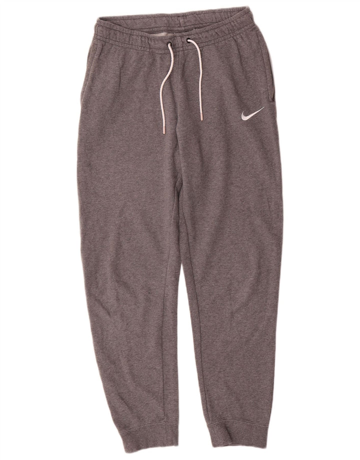 Calça de treino masculina Nike joggers cinza médio algodão