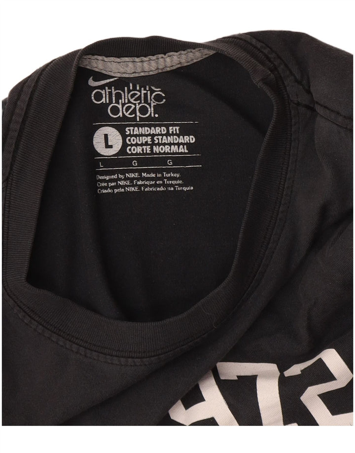 Camiseta Nike Masculina Standard Fit Graphic Top Grande Cinza