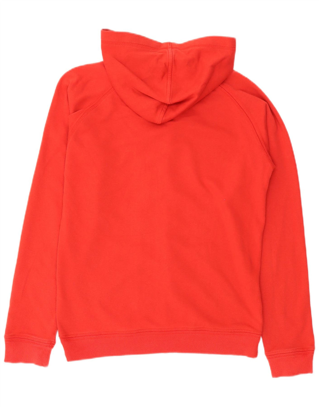 Suéter Asics masculino com capuz e zíper médio algodão vermelho