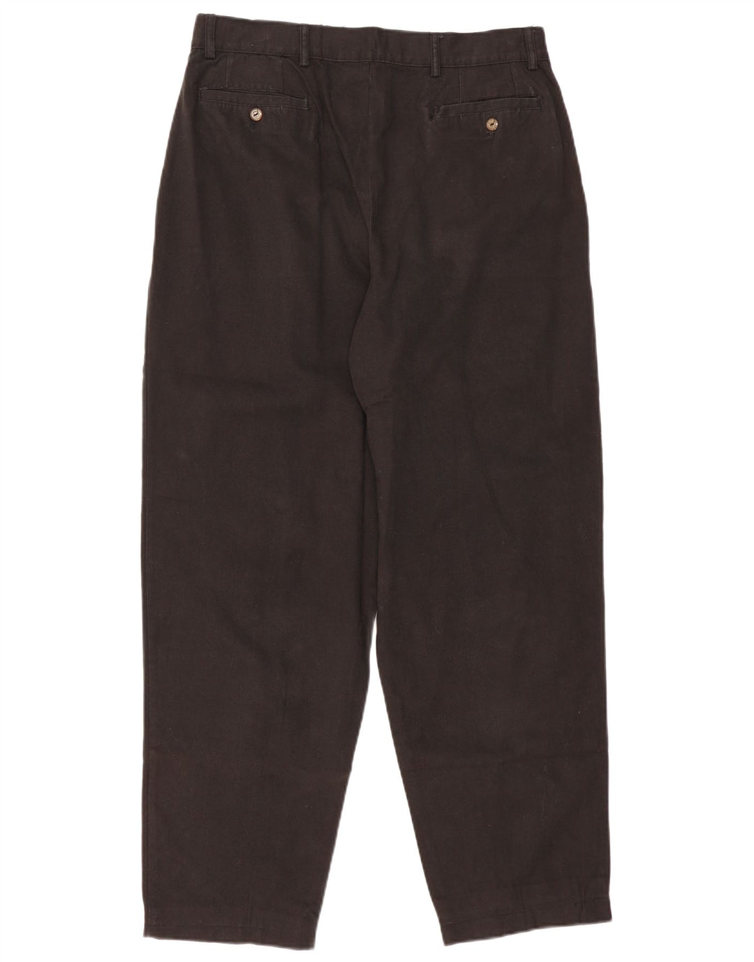 CASA BLANCA Calça Chino Masculina Pegged W34 L31 Algodão Preto