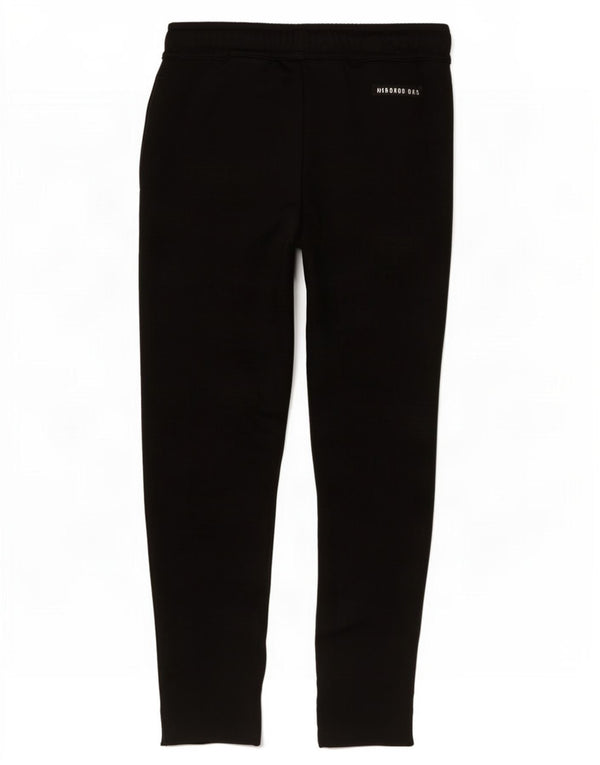 Calças de treino Adidas meninos 7-8 anos preto poliéster